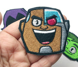 Cyborg Handmade Sew On Embroidered Patch