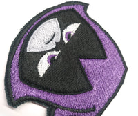 Raven Handmade Sew On Embroidered Patch