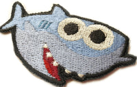Baby Shark Handmade Sew On Embroidered Patch