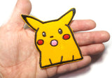 Surprised Pikachu Meme Sew On Embroidered Patch