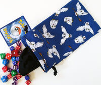 Handmade Drawstring bag - Hedwig Letter bag