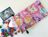 Handmade Drawstring bag - Pink MLP