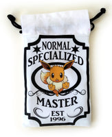 Handmade Drawstring bag - Pokemon Specialized Master - Eeveelutions