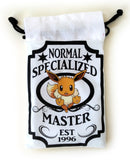 Handmade Drawstring bag - Pokemon Specialized Master - Eeveelutions