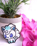 Vulpix Handmade Sew On Embroidered Patch