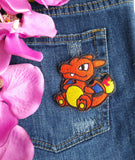 Charizard Handmade Sew On Embroidered Patch