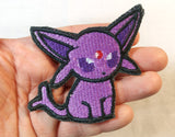 Espeon Handmade Sew On Embroidered Patch