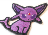 Espeon Handmade Sew On Embroidered Patch