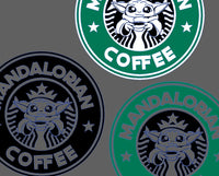 Baby Alien Coffee SVG, Pdf, Eps, Dxf PNG files for Cricut, Silhouette Instant download