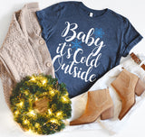 Baby It's Cold outside SVG, Pdf, Eps, Dxf PNG files for Cricut, Silhouette Instant download