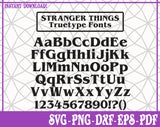 Stranger Things Bundle SVG, Pdf, Eps, Dxf PNG files for Cricut, Silhouette Instant download