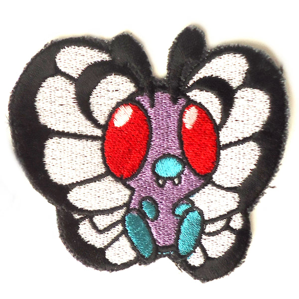 Butterfree Handmade Sew On Embroidered Patch