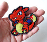 Charizard Handmade Sew On Embroidered Patch