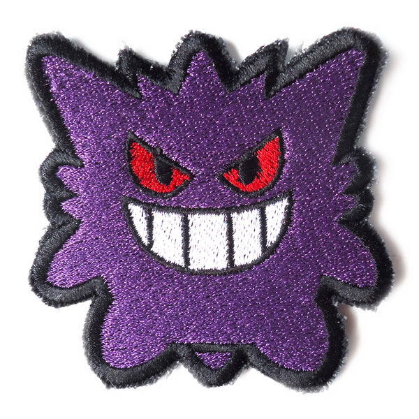 Gengar Handmade Sew On Embroidered Patch