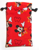 Handmade Drawstring bag - Red Mickey Ms Bag