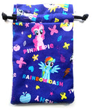 Handmade Drawstring bag - Purple My Little Pony bag