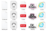 OK Boomer SVG, Pdf, Eps, Dxf PNG files for Cricut, Silhouette Instant download