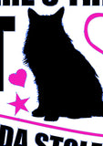 Cat Who Stole My heart SVG, Pdf, Eps, Dxf PNG files for Cricut, Silhouette Instant download