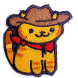 Billy The Kitten Handmade Sew On Embroidered Patch