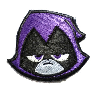 Raven Handmade Sew On Embroidered Patch