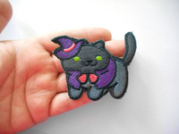 Hermeowne Handmade Sew On Embroidered Patch