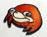 Knuckles Meme Handmade Sew On Embroidered Patch